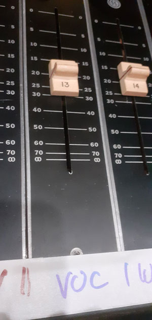 Channel 13 on the STAX desk