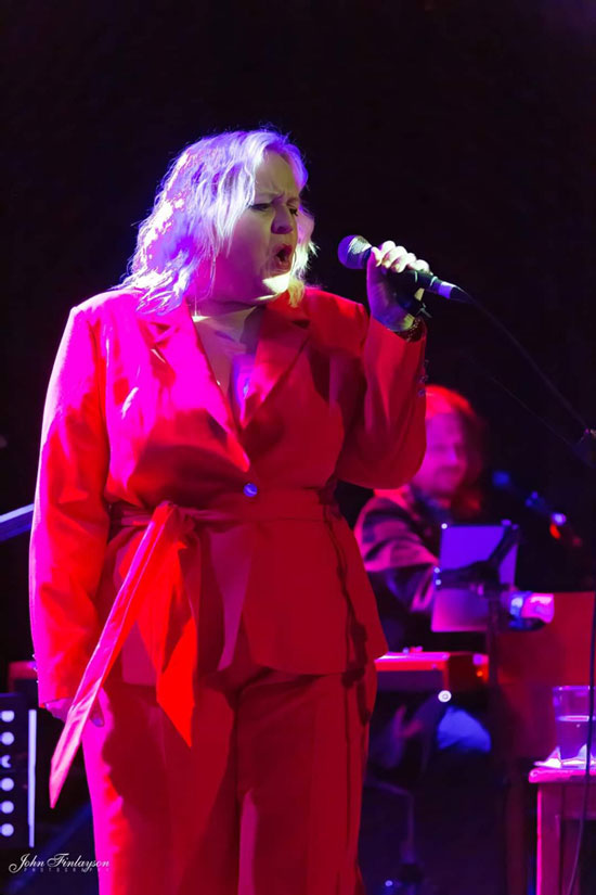Emma at the Wirral Blues Club