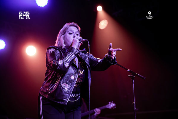 On stage at the O2 Academy, Sheffield 09/04/23